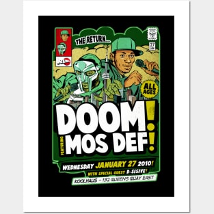 mf doom mosdef Posters and Art